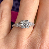 Art Deco Diamond Engagement Ring, sold by Doyle & Doyle antique and vintage jewelry boutique