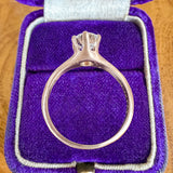 Vintage Engagement Ring, Old Euro 1.09ct. sold by Doyle and Doyle an antique and vintage jewelry boutique