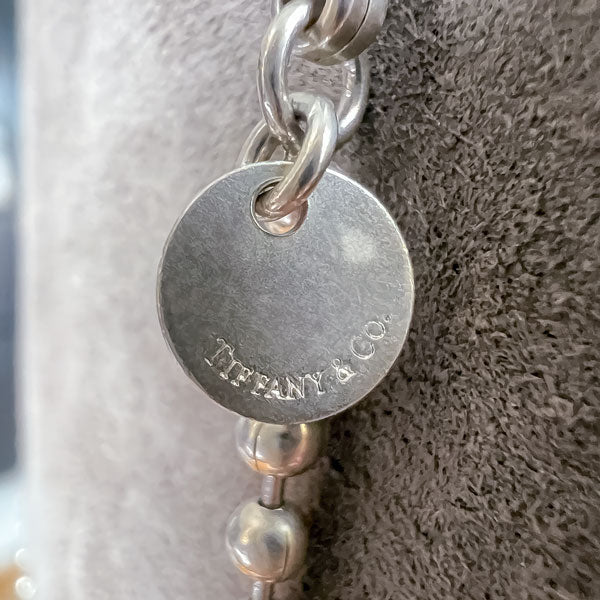 Vintage Tiffany & Co "Return to Tiffany" Heart Pendant sold by Doyle and Doyle an antique and vintage jewelry boutique