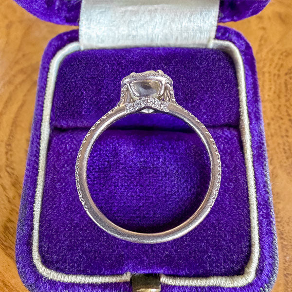 Estate Diamond Crystal Ring, 0.96ct. sold by Doyle and Doyle an antique and vintage jewelry boutique