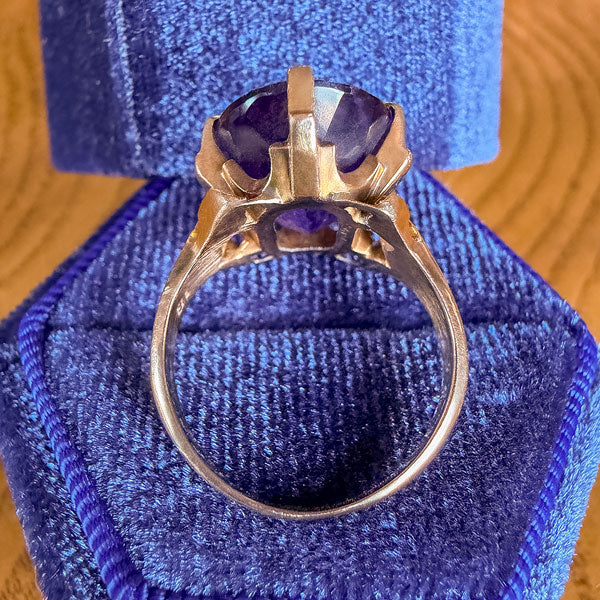 Victorian Oval Amethyst Ring, sold by Doyle & Doyle antique and vintage jewelry boutique