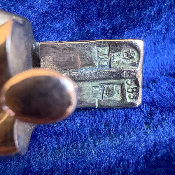 Vintage Rose Gold Curb Link Chain Bracelet sold by Doyle and Doyle an antique and vintage jewelry boutique