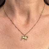 Vintage Gold Horse Pendant/ Charm, sold by Doyle & Doyle antique and vintage jewelry boutique