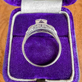 Art Deco Diamond Engagement Ring, RBC 0.90ct. sold by Doyle and Doyle an antique and vintage jewelry boutique