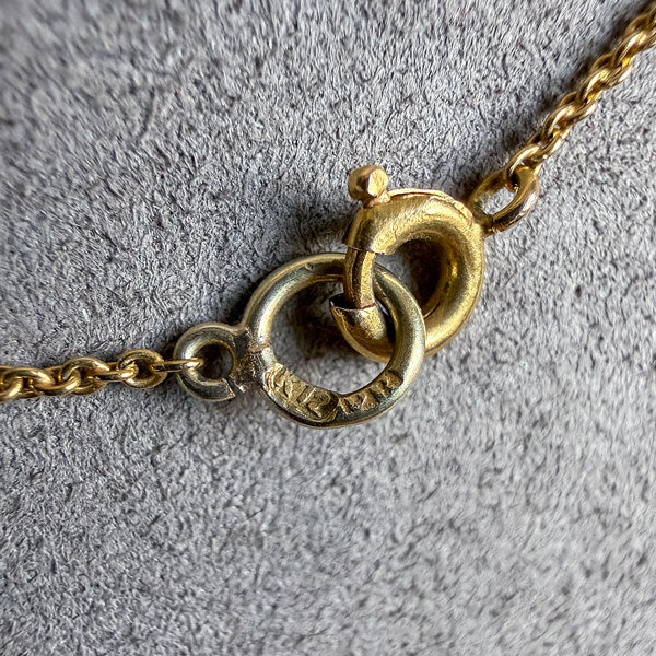 Victorian Turquoise Fringe Necklace sold by Doyle and Doyle an antique and vintage jewelry boutique