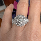 Art Deco Diamond Engagement Ring, Old Euro 1.20ct sold by Doyle and Doyle an antique and vintage jewelry boutique