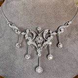 Vintage Diamond Festoon Necklace, from Doyle & Doyle antique and vintage jewelry boutique