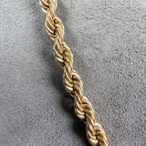 Vintage Rope Chain sold by Doyle and Doyle an antique and vintage jewelry boutique