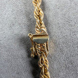 Vintage Rope Chain sold by Doyle and Doyle an antique and vintage jewelry boutique