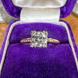 Vintage Solitaire Engagement Ring, RBC 0.70ct. sold by Doyle and Doyle an antique and vintage jewelry boutique