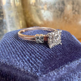 Vintage Diamond Engagement Ring, sold by Doyle & Doyle antique and vintage jewelry boutique