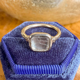 Portrait Cut Diamond Ring in gold, sold by Doyle & Doyle antique and vintage jewelry boutique