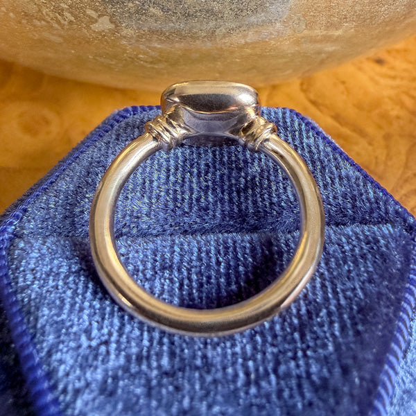 Portrait Cut Diamond Ring in gold, sold by Doyle & Doyle antique and vintage jewelry boutique