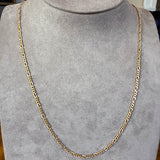 Vintage Gold Figaro Link Chain Necklace, sold by Doyle & Doyle antique and vintage jewelry boutique