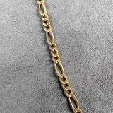 Vintage Gold Figaro Link Chain Necklace, sold by Doyle & Doyle antique and vintage jewelry boutique