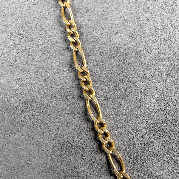 Vintage Gold Figaro Link Chain Necklace, sold by Doyle & Doyle antique and vintage jewelry boutique