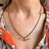 Antique Gold Rope Watch Chain, sold by Doyle & Doyle antique and vintage jewelry boutique