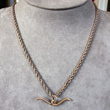 Antique Gold Rope Watch Chain, sold by Doyle & Doyle antique and vintage jewelry boutique