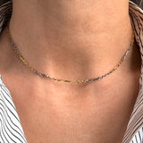 Antique Two-toned Gold Watch Chain Necklace, sold by Doyle & Doyle antique and vintage jewelry boutique