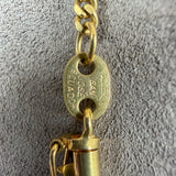 Vintage Curb Link Gold Chain Necklace, sold by Doyle & Doyle antique and vintage jewelry boutique