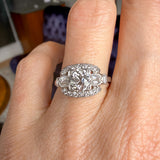 Art Deco Engagement Ring, Old Euro 1.06ct. sold by Doyle and Doyle an antique and vintage jewelry boutique