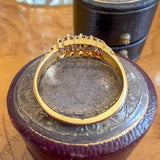 Victorian Swiss Cut Diamond Wedding Band Ring sold by Doyle and Doyle an antique and vintage jewelry boutique