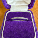 Diamond Eternity Band Platinum sold by Doyle and Doyle an antique and vintage jewelry boutique