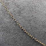 18k Cable Chain sold by Doyle and Doyle an antique and vintage jewelry boutique