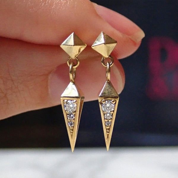 Plumb Earrings- Heirloom by Doyle & Doyle