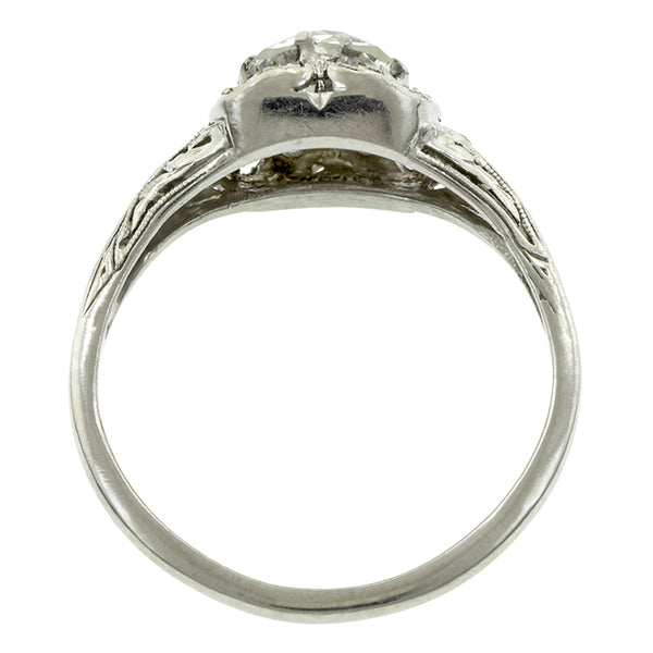 Edwardian Engagement Ring, Old European; 1.06ct:: Doyle & Doyle