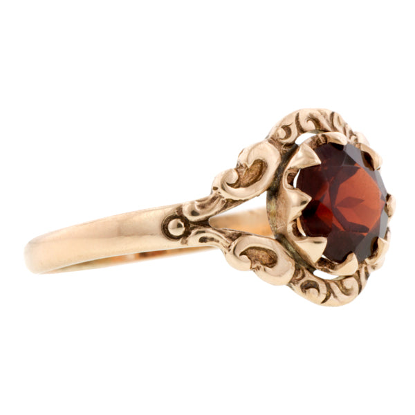 Victorian Garnet Ring:: Doyle & Doyle