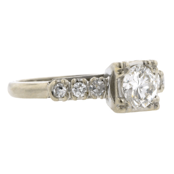 Vintage Diamond Engagement Ring, RBC 0.60ct:: Doyle & Doyle