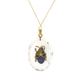 Victorian Bug Necklace & Earring Set