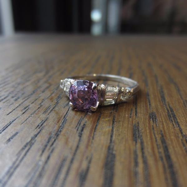 Vintage Sapphire Ring, Fancy Sapphire 2.04ct:: Doyle & Doyle