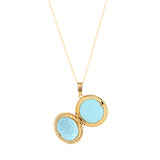 Classic Round Gold Locket, from Doyle & Doyle