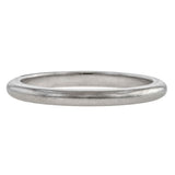 Vintage ring: a Platinum Wedding Band sold by Doyle & Doyle vintage and antique jewelry boutique