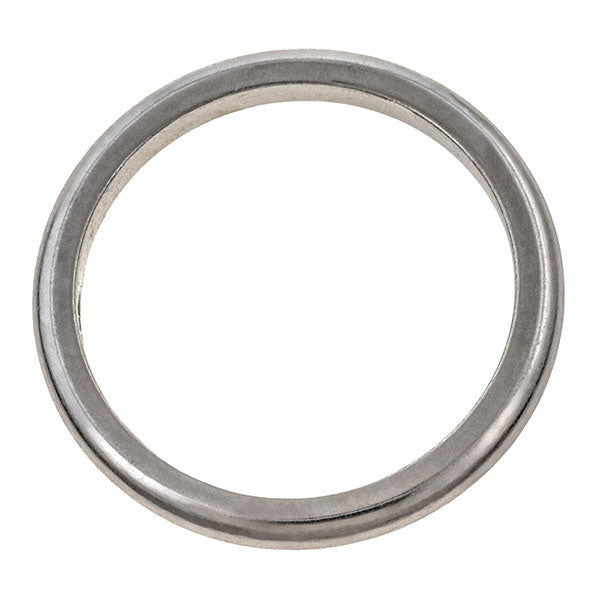 Vintage ring: a Platinum Wedding Band sold by Doyle & Doyle vintage and antique jewelry boutique