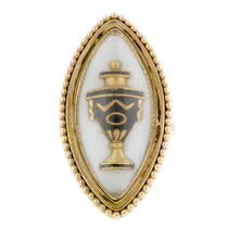 Antique Georgian Mourning Ring, from Doyle & Doyle antique and vintage jewelry