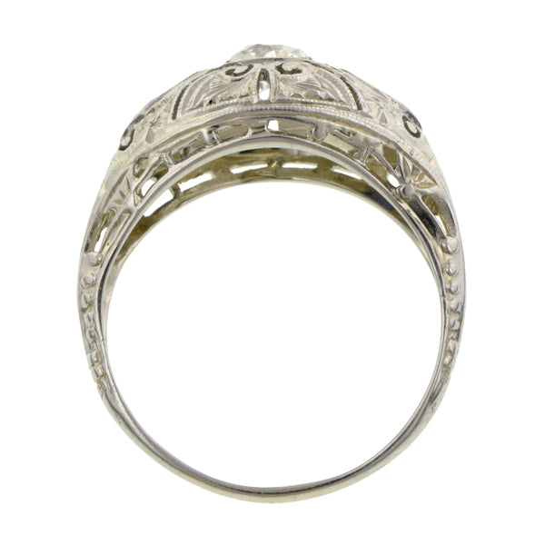Art Deco Engagement Ring, Old Euro 0.69ct::Doyle & Doyle