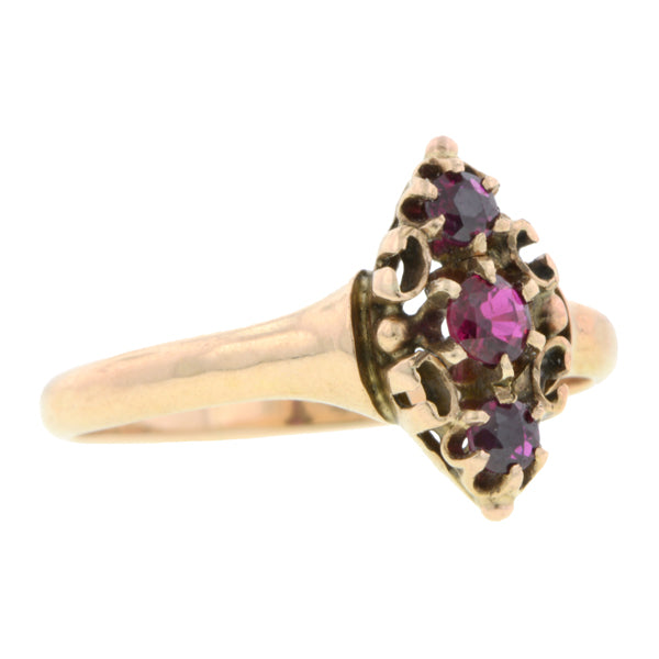 Victorian Ruby Ring:: Doyle & Doyle