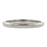 Vintage Wedding Band, a Platinum Wedding Band Ring, sold by Doyle & Doyle vintage and antique jewelry boutique.