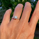 Vintage Engagement Ring, RBC 0.96ct sold by Doyle and Doyle an antique and vintage jewelry boutique