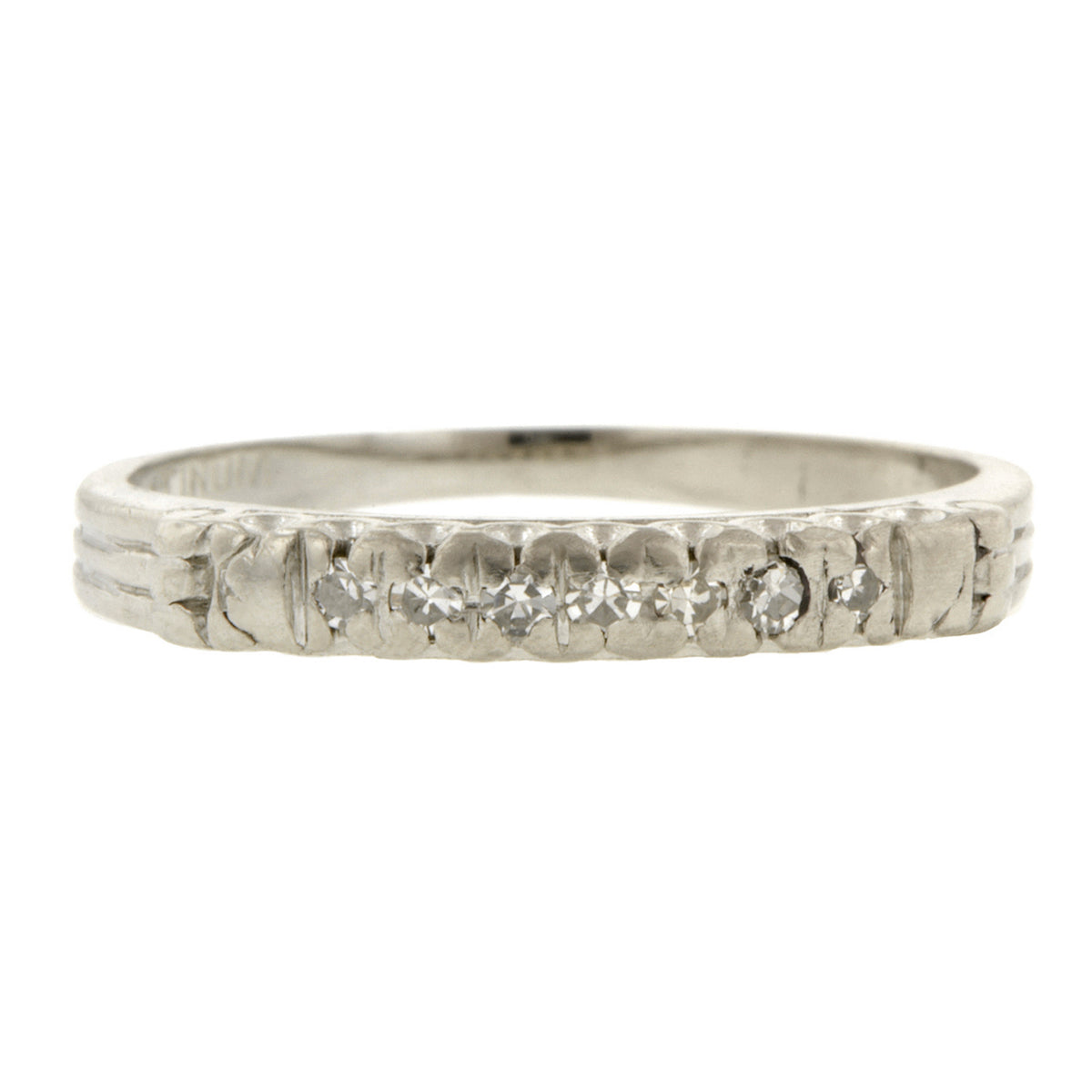 Vintage Diamond Band Ring