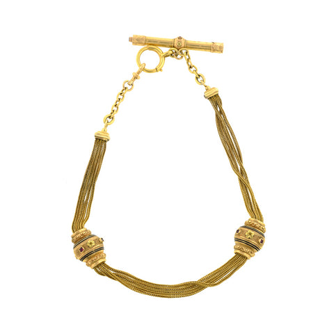 _a_Antique Watch Chain Necklace Bracelet