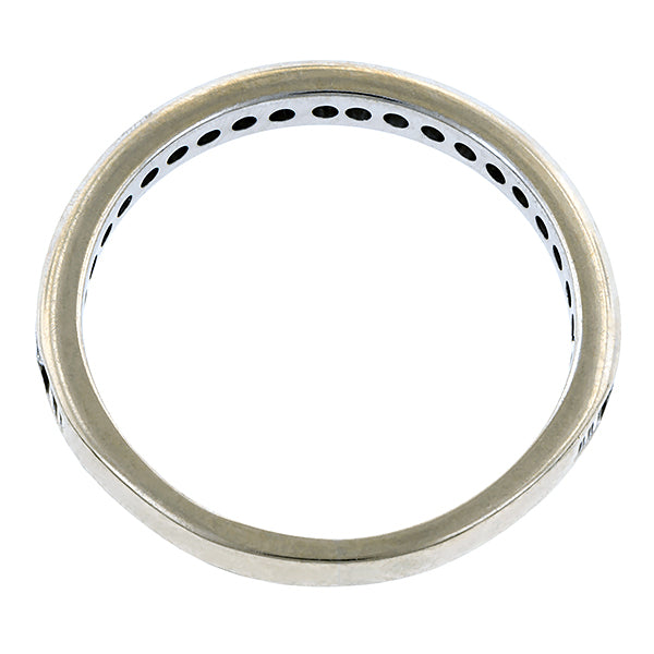 Estate Diamond Wedding Band Ring