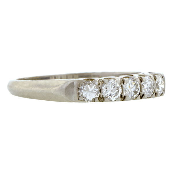 Vintage Diamond Wedding Band