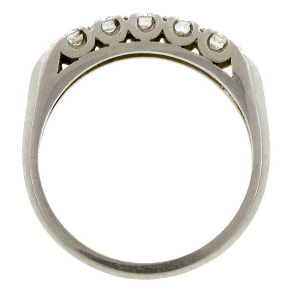 Vintage Diamond Wedding Band