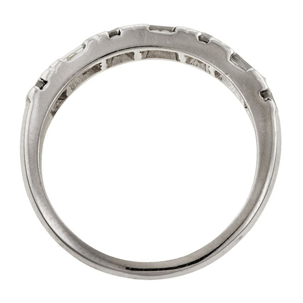 Vintage Diamond Wedding Band Ring