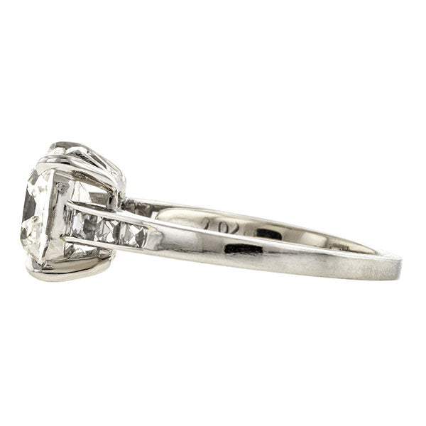 Vintage Engagement Ring, Cushion 2.02ct