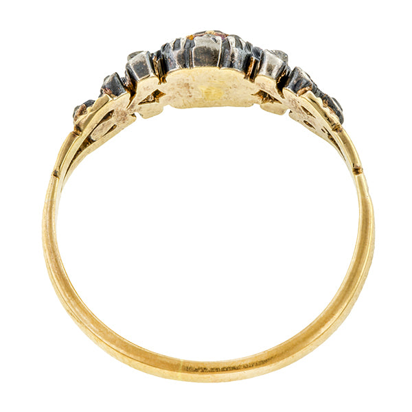 Georgian Ruby & Diamond Ring